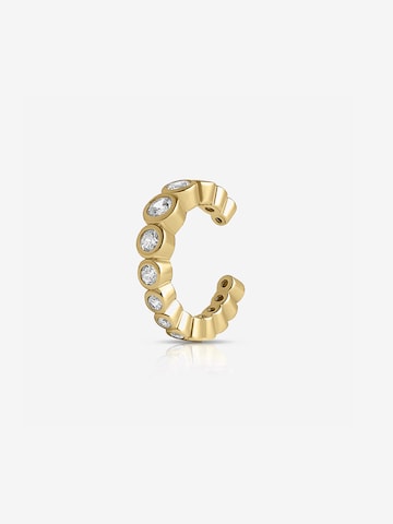 CLASSYANDFABULOUS Jewelry Earrings 'OSEANA 2in1' in Gold: front