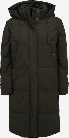 Vero Moda PetiteZimski kaput 'VMMARGARET' - zelena boja: prednji dio