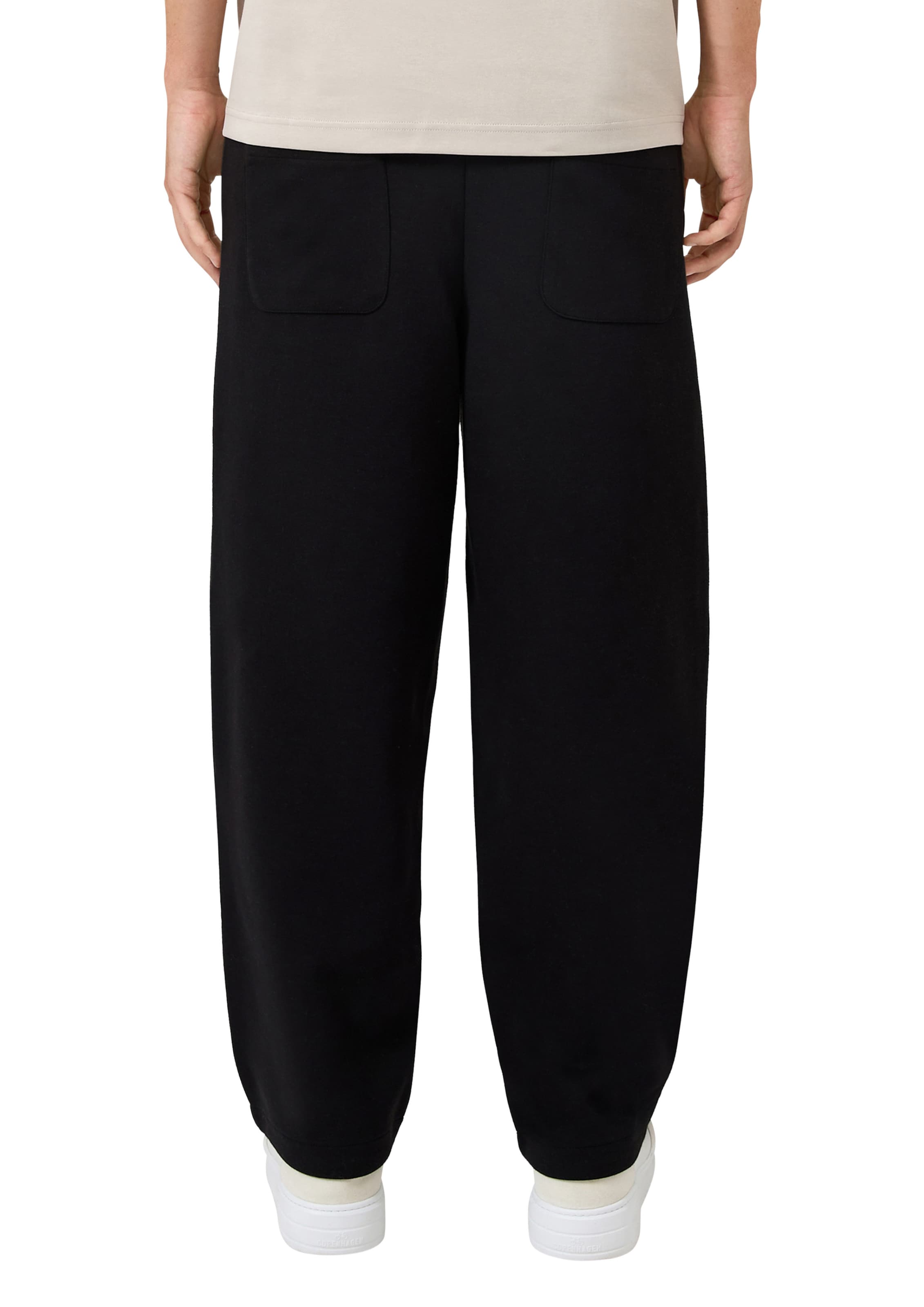 QS Loosefit Broek in Zwart