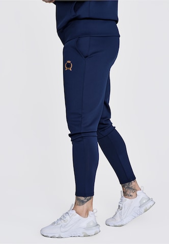 SikSilk Skinny Spodnie 'Essentials' w kolorze niebieski