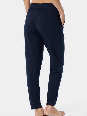 SCHIESSER Pajama Pants 'Mix & Relax' in Blue