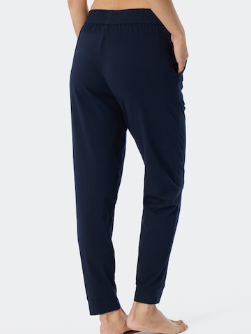 Pantalon de pyjama 'Mix & Relax' SCHIESSER en bleu