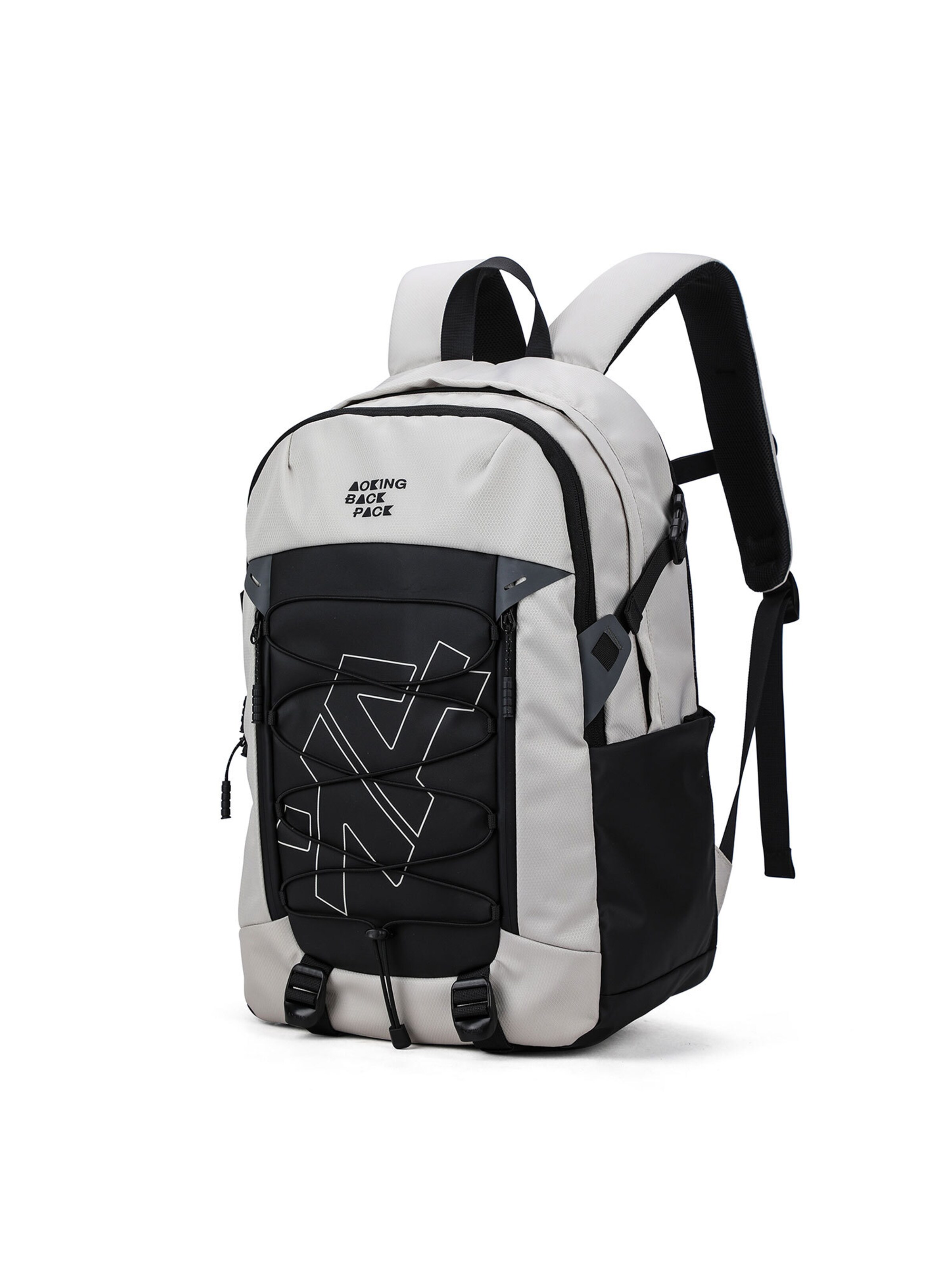 Sac à dos Aoking en gris : devant