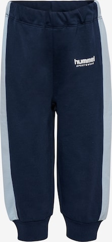 Hummel Tapered Bukser i blå: forside