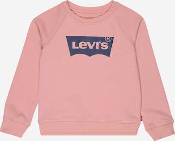LEVI'S Μπλούζα φούτερ σε ροζ: μπροστά