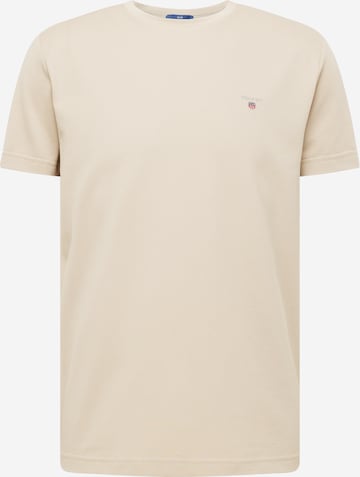 GANT Shirt in Beige: voorkant