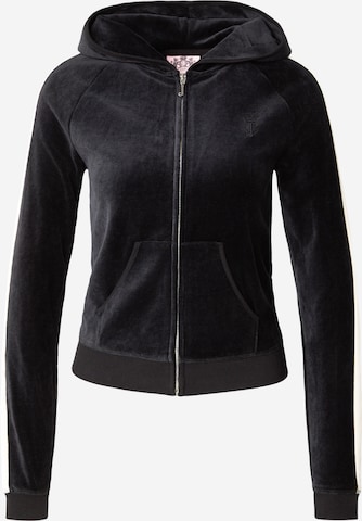 Veste de survêtement 'HERITAGE' Juicy Couture en noir : devant