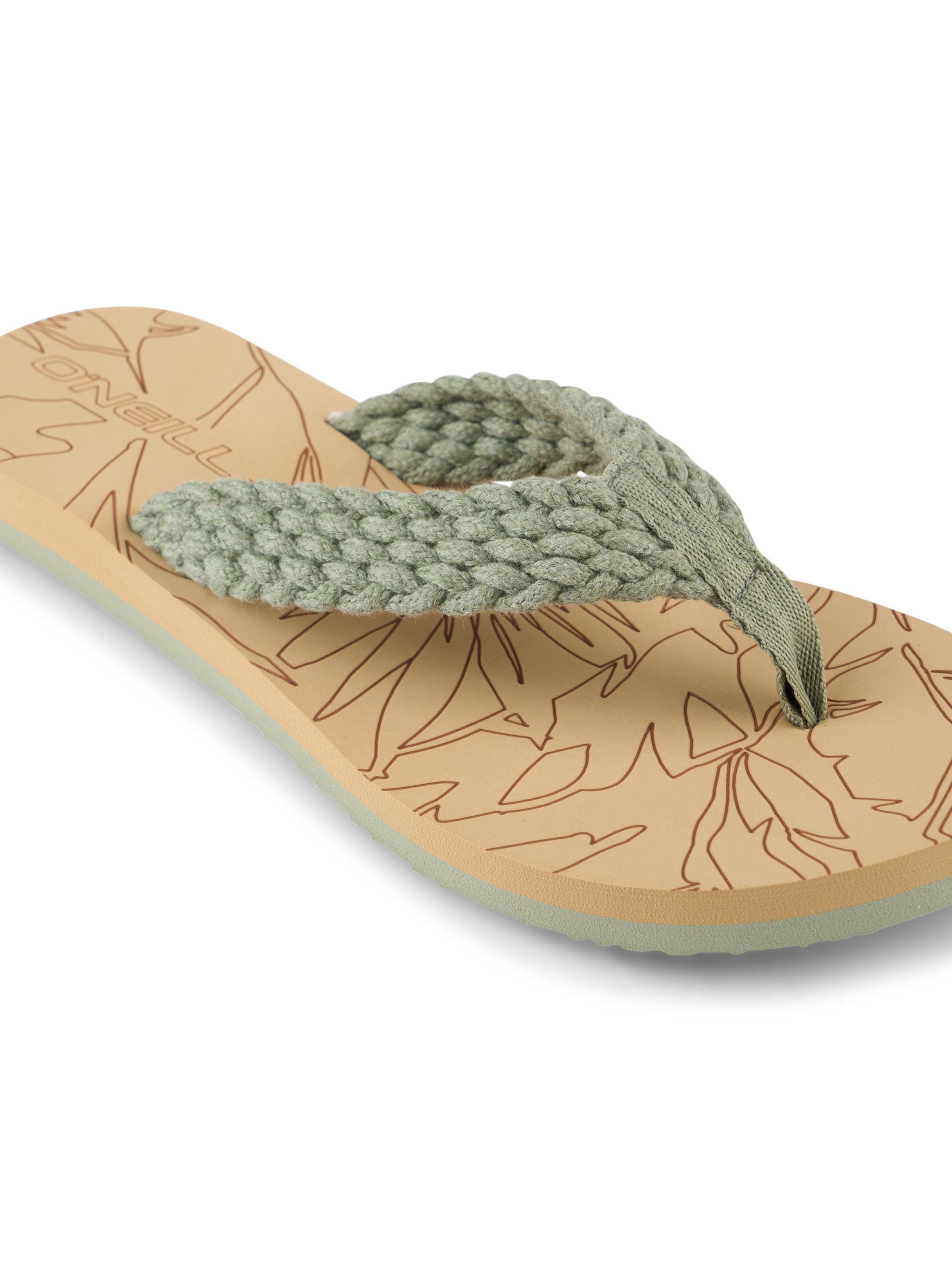 Tongs O'NEILL en vert