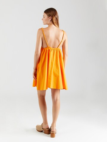 TOPSHOP - Vestido de verano en naranja