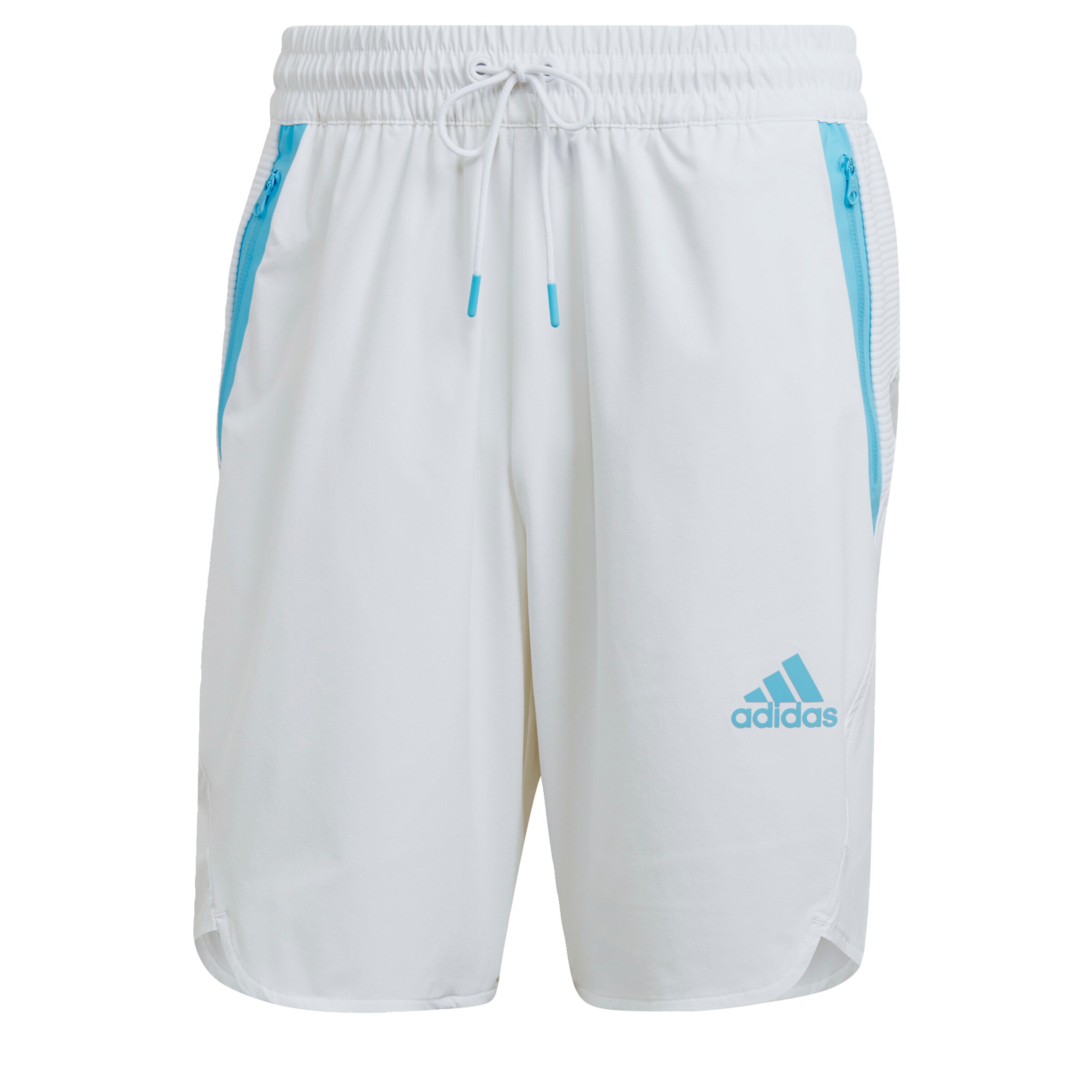 ADIDAS SPORTSWEAR Regular Sportshorts in Weiß: Vorderseite