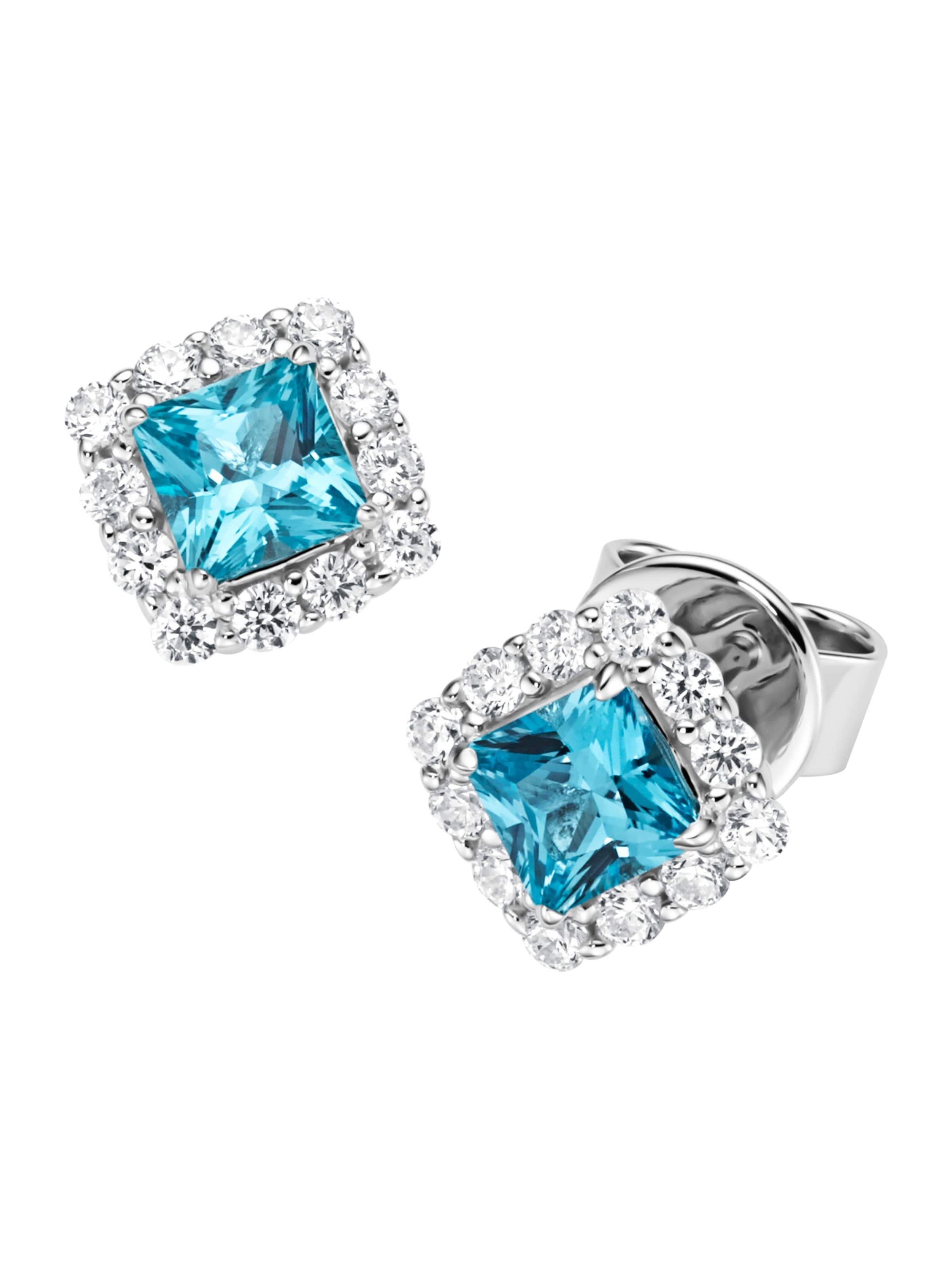 Giorgio Martello Milano - Brincos em azul: frente