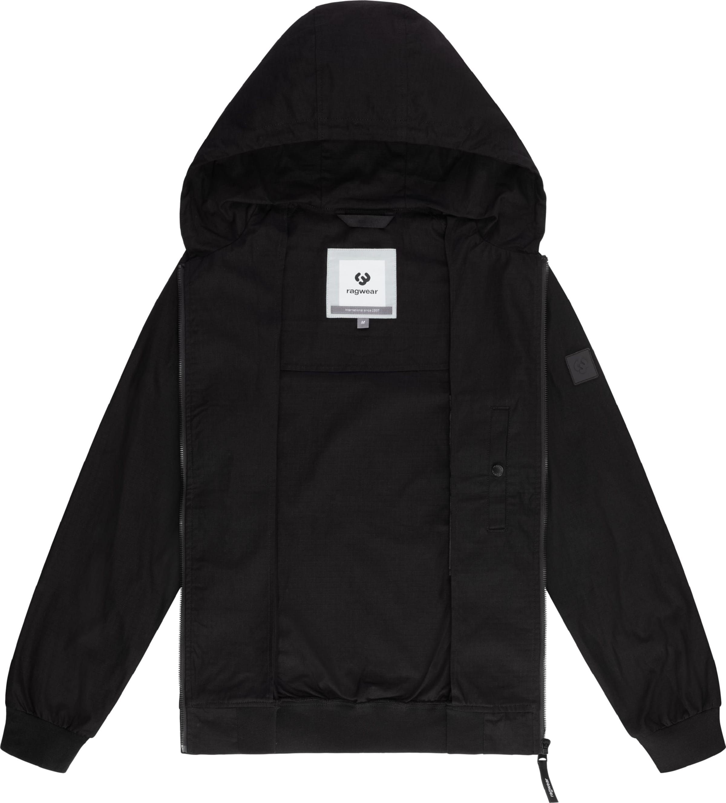 Veste mi-saison 'Garoo' Ragwear en noir