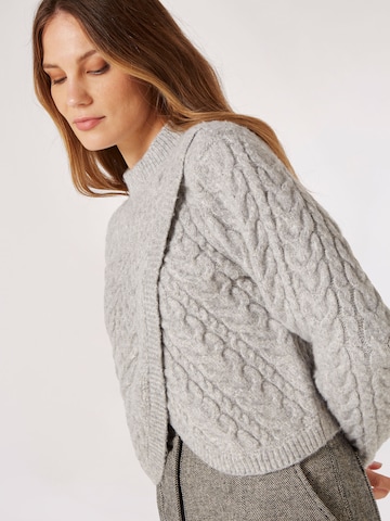 Apricot Sweater in Grey