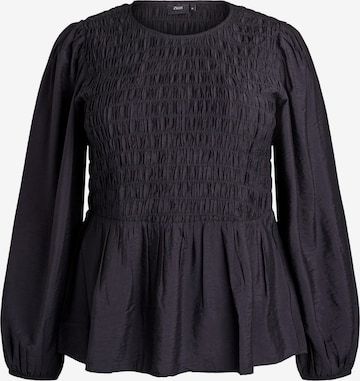 ZizziBluza 'MNABILA' - crna boja: prednji dio