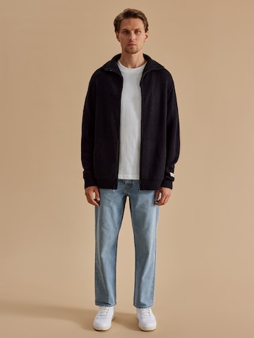 DAN FOX APPAREL Cardigan 'John' i sort