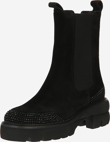 Kennel & Schmenger Chelsea boots 'PROOF' i svart: framsida