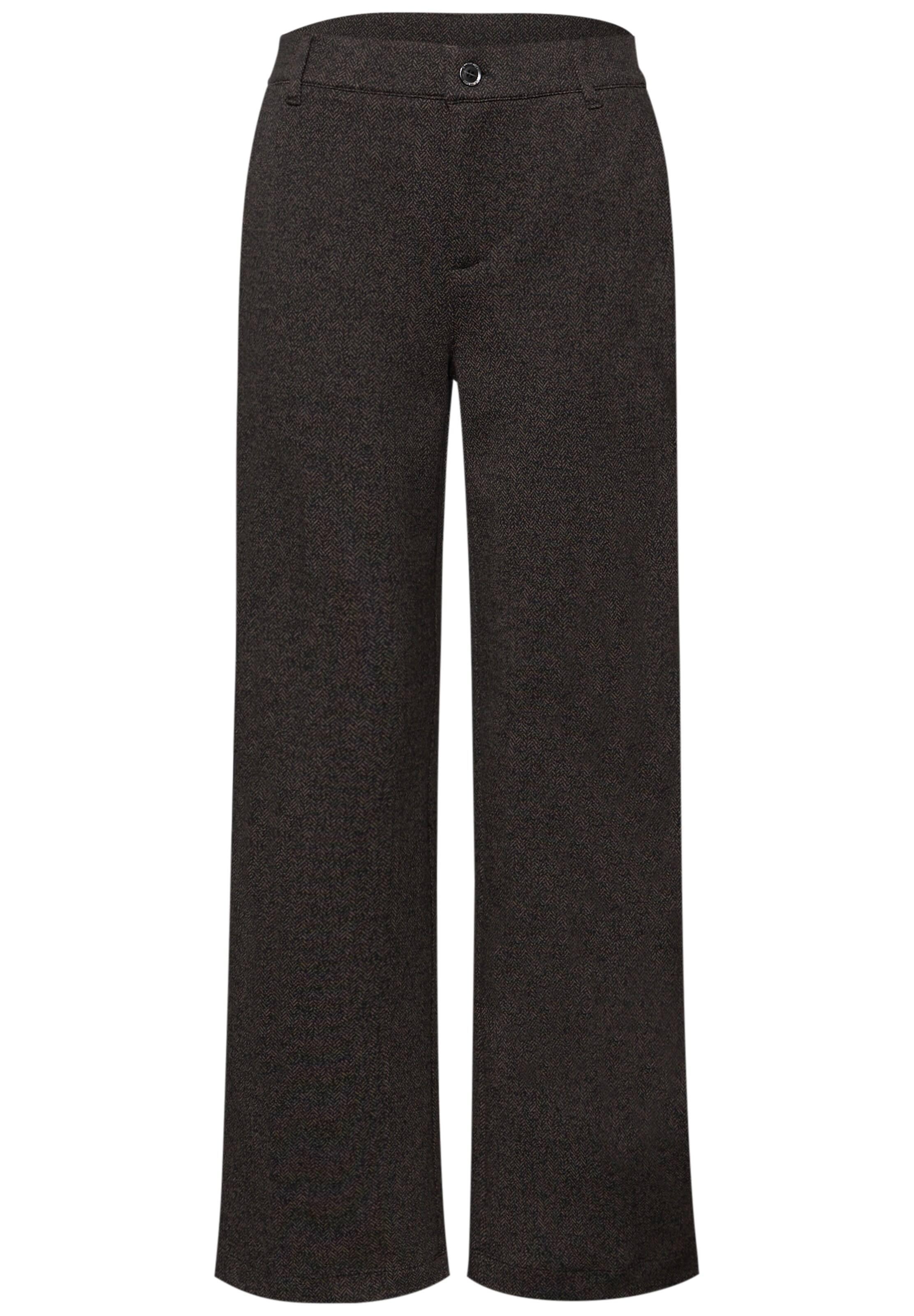 STREET ONE Regular Chino Pants in Black: front