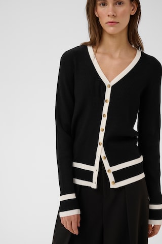 InWear Gebreid vest 'LeenahIW' in Zwart