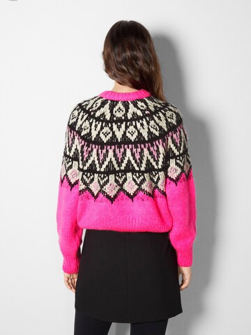 Bershka Pullover in Pink