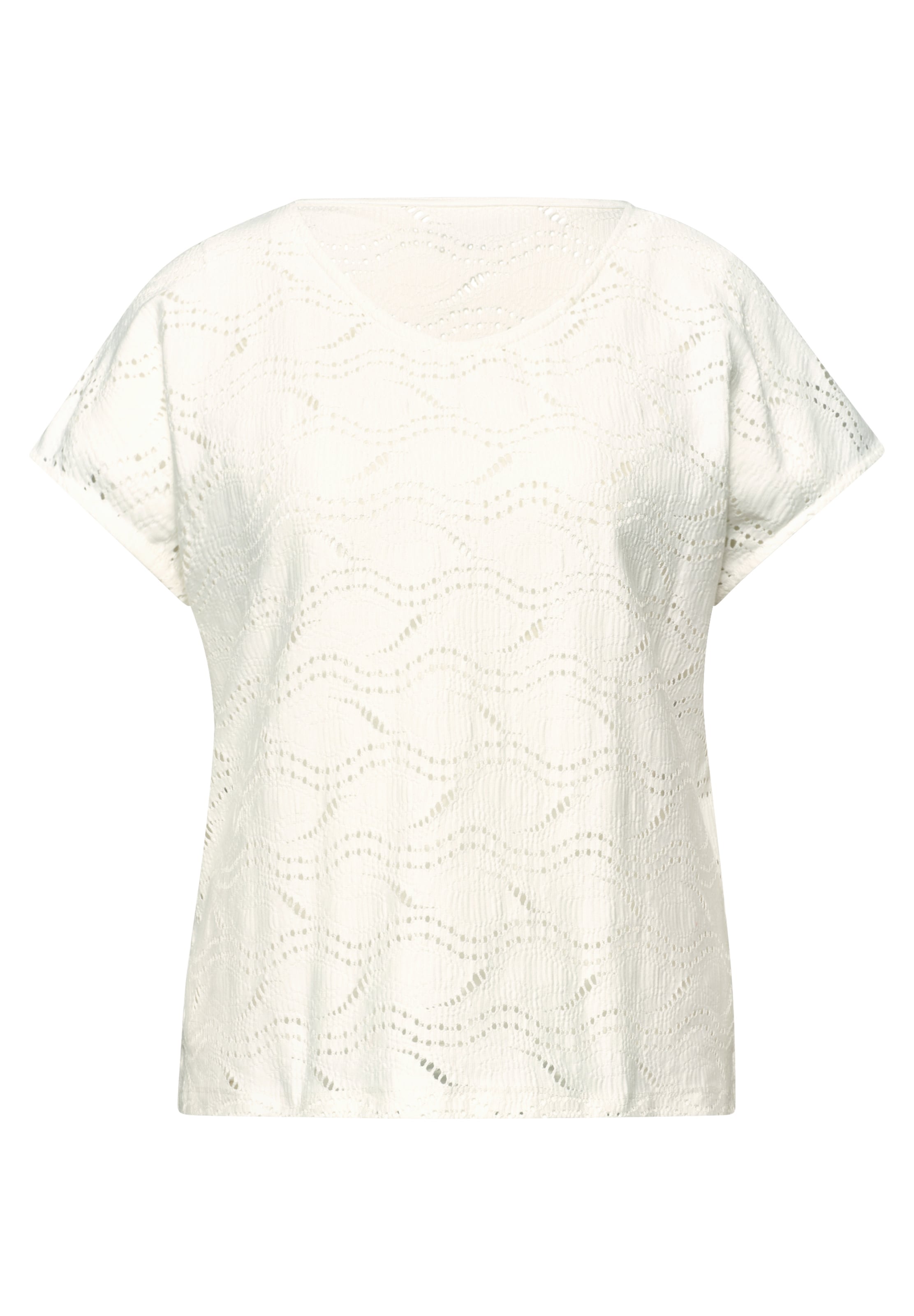 STREET ONE Shirt in White: front