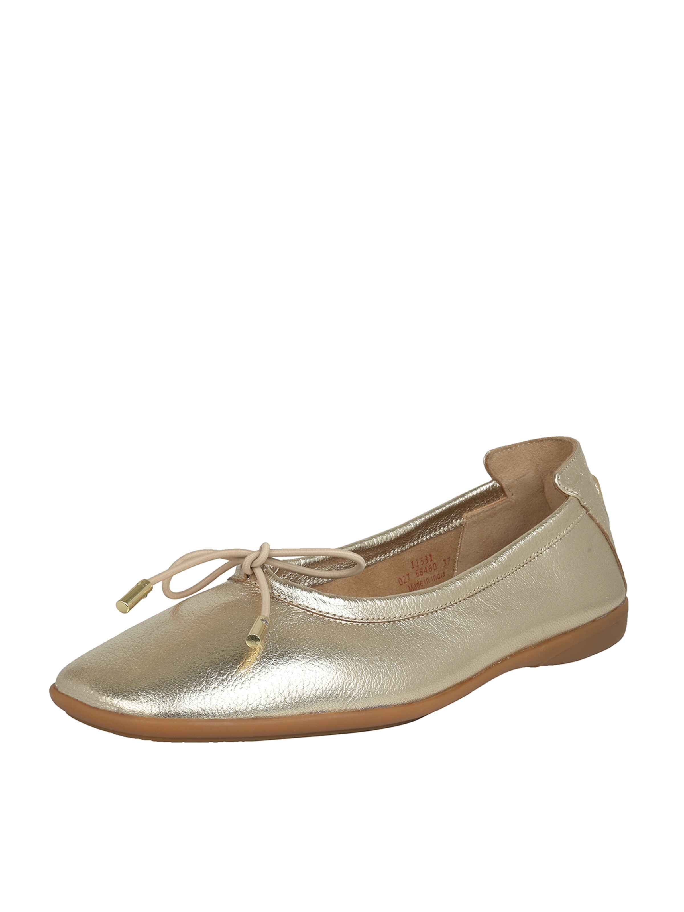 Crickit Ballerina 'OMEGA' in Goud: voorkant