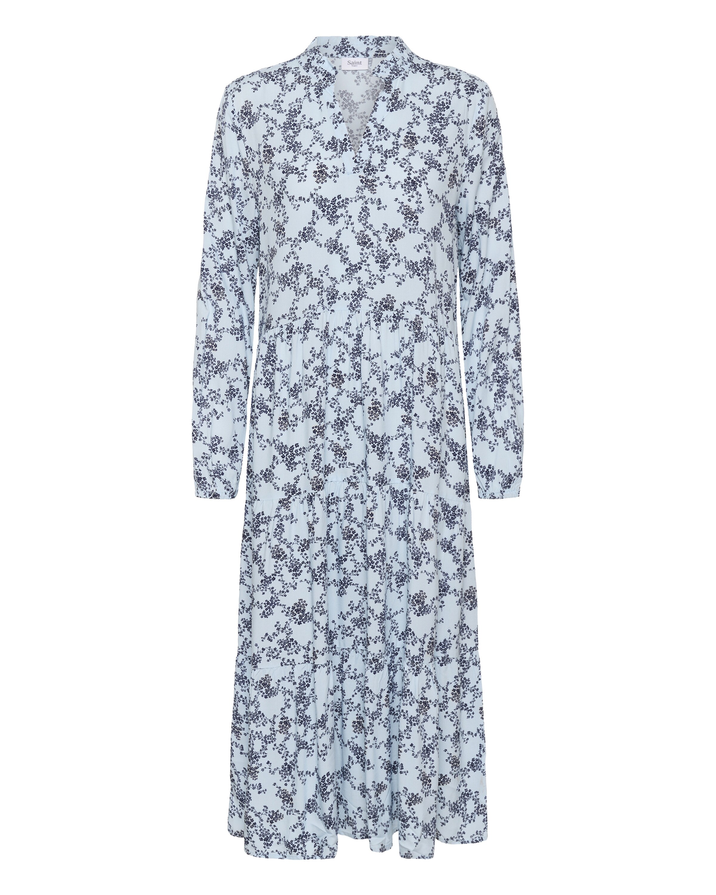 SAINT TROPEZ Jurk 'Eda' in de kleur Lichtblauw, Productweergave