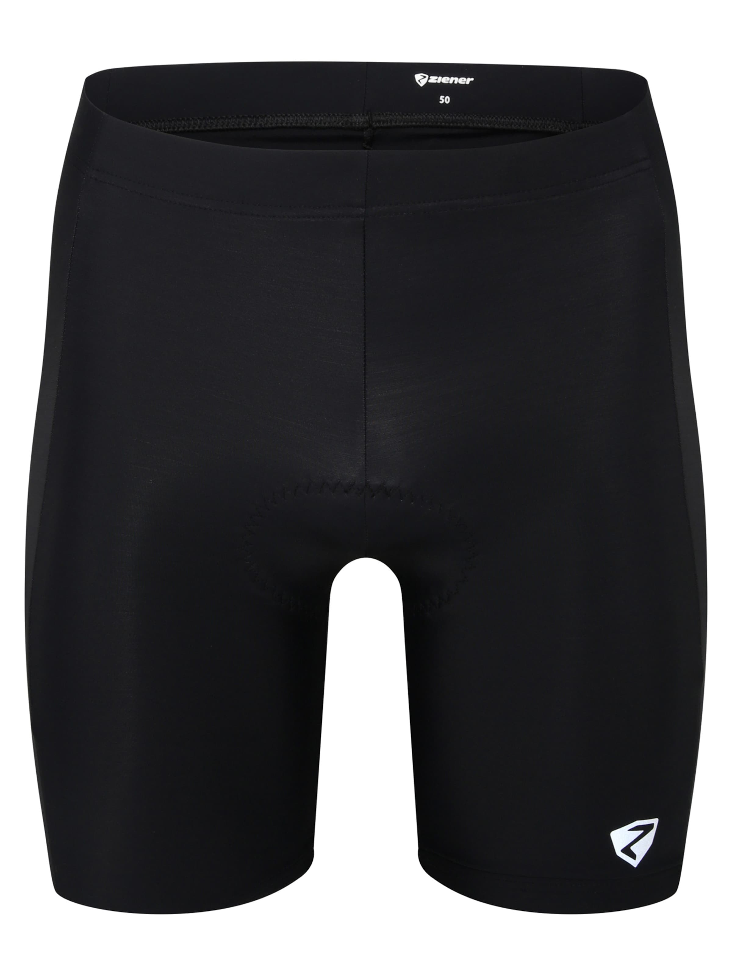 ZIENER Workout Pants 'NONIK-Z' in Black / White, Item view
