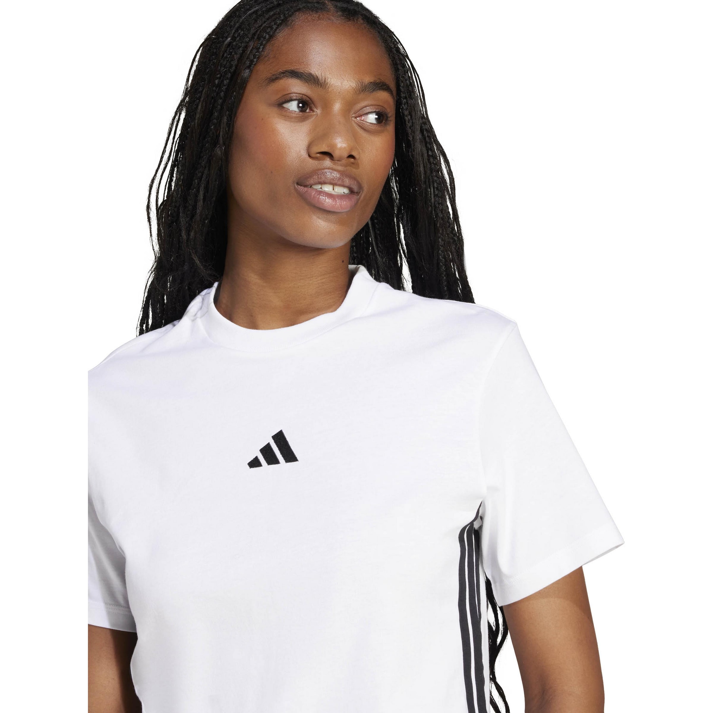 ADIDAS SPORTSWEAR Funkční tričko 'Essentials' – bílá