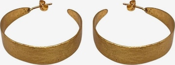 Les ReinesNaušnice 'Orlina Hoops' - zlatna boja: prednji dio