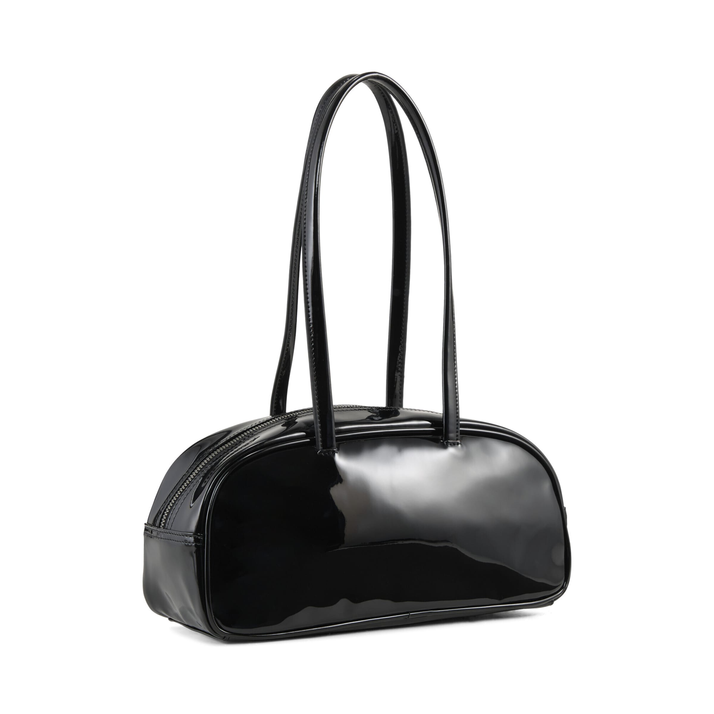 PUMA Schultertasche '1976' in Schwarz