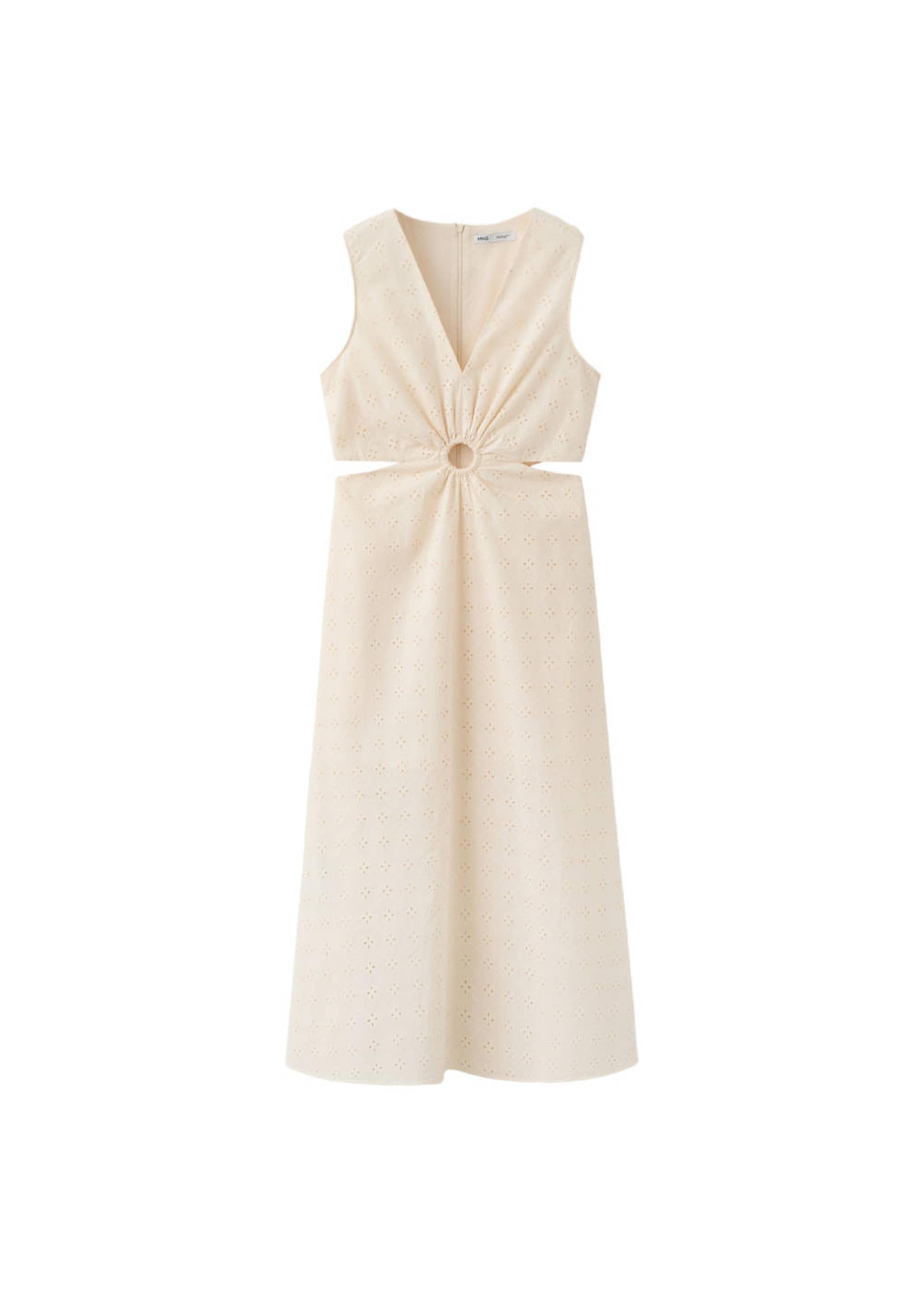 MANGO Kleid 'Flor' in 36 in nude, Produktansicht