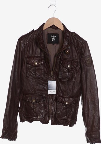 tigha Jacket & Coat in S in Brown: front