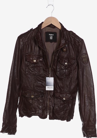 tigha Jacket & Coat in S in Brown: front