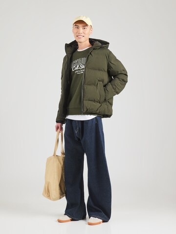 JACK & JONES - Casaco meia-estação 'JWHPLANET' em verde