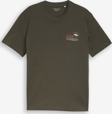 TOM TAILOR Shirt in Green: front