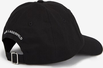 Casquette 'Ikonik Rhinestone' Karl Lagerfeld en noir