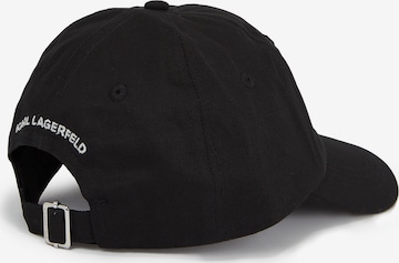 Cappello da baseball 'Ikonik Rhinestone' di Karl Lagerfeld in nero