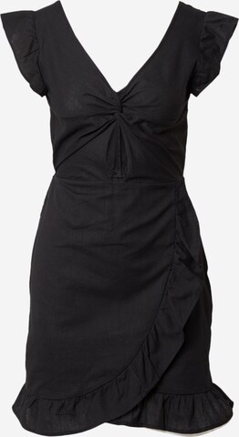 River Island Καλοκαιρινό φόρεμα σε μαύρο: μπροστά