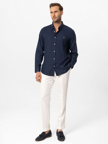 Coupe regular Chemise Antioch en bleu