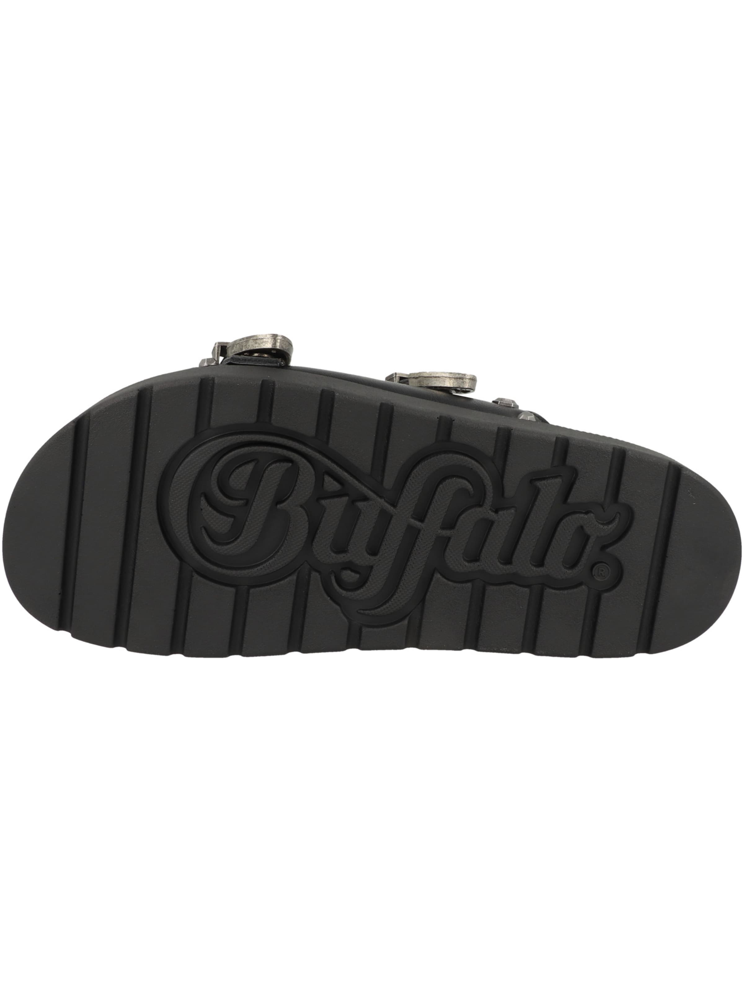 Mule ' Raya Ari West ' BUFFALO en noir