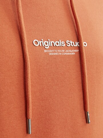 JACK & JONES Sweatshirt 'Vesterbro' i orange