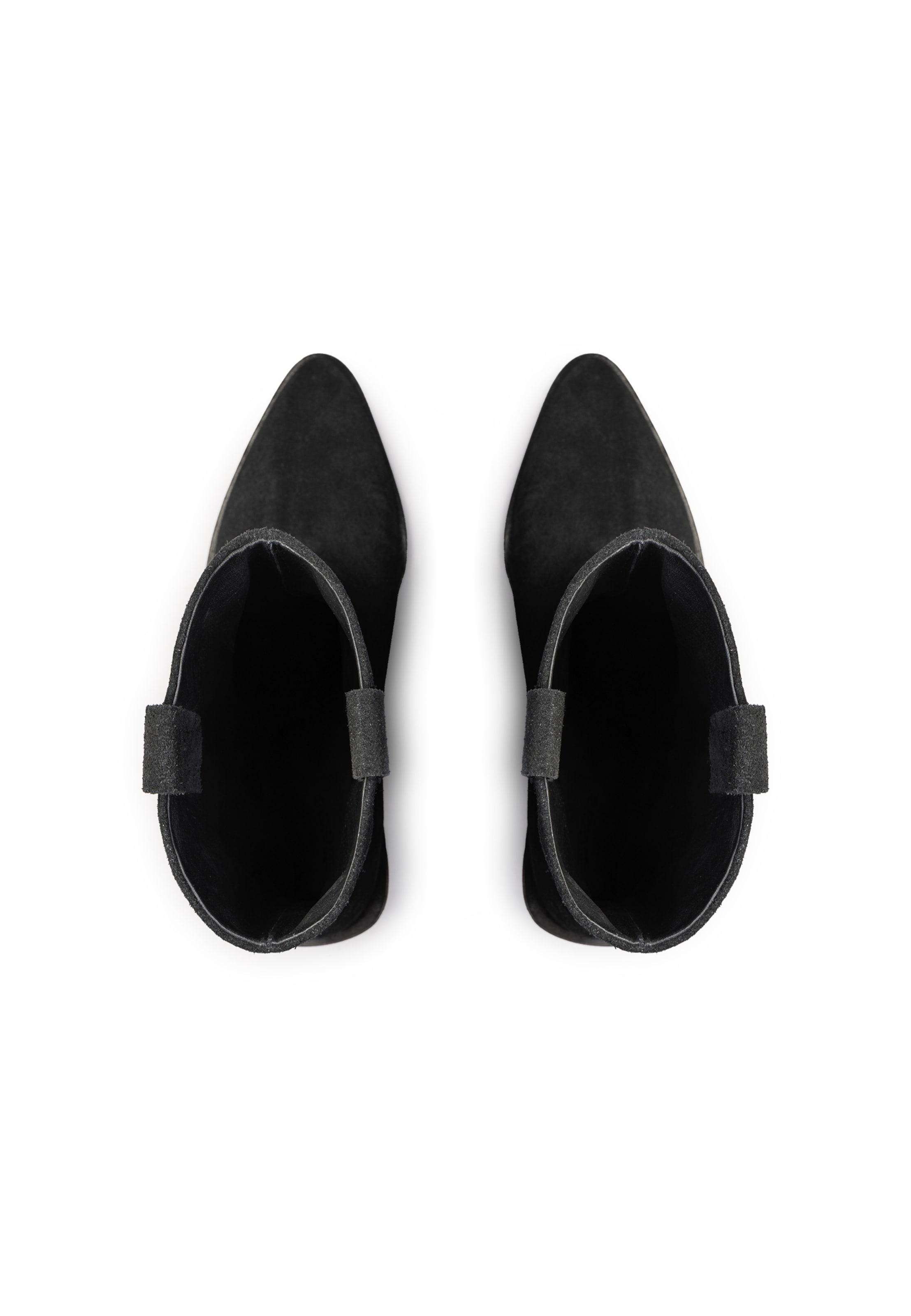 Bottes de cowboy LLOYD en noir : au dessus