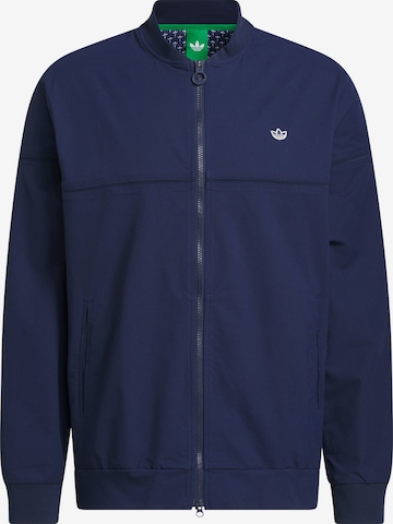 Veste mi-saison 'Bomber' ADIDAS ORIGINALS en bleu : devant