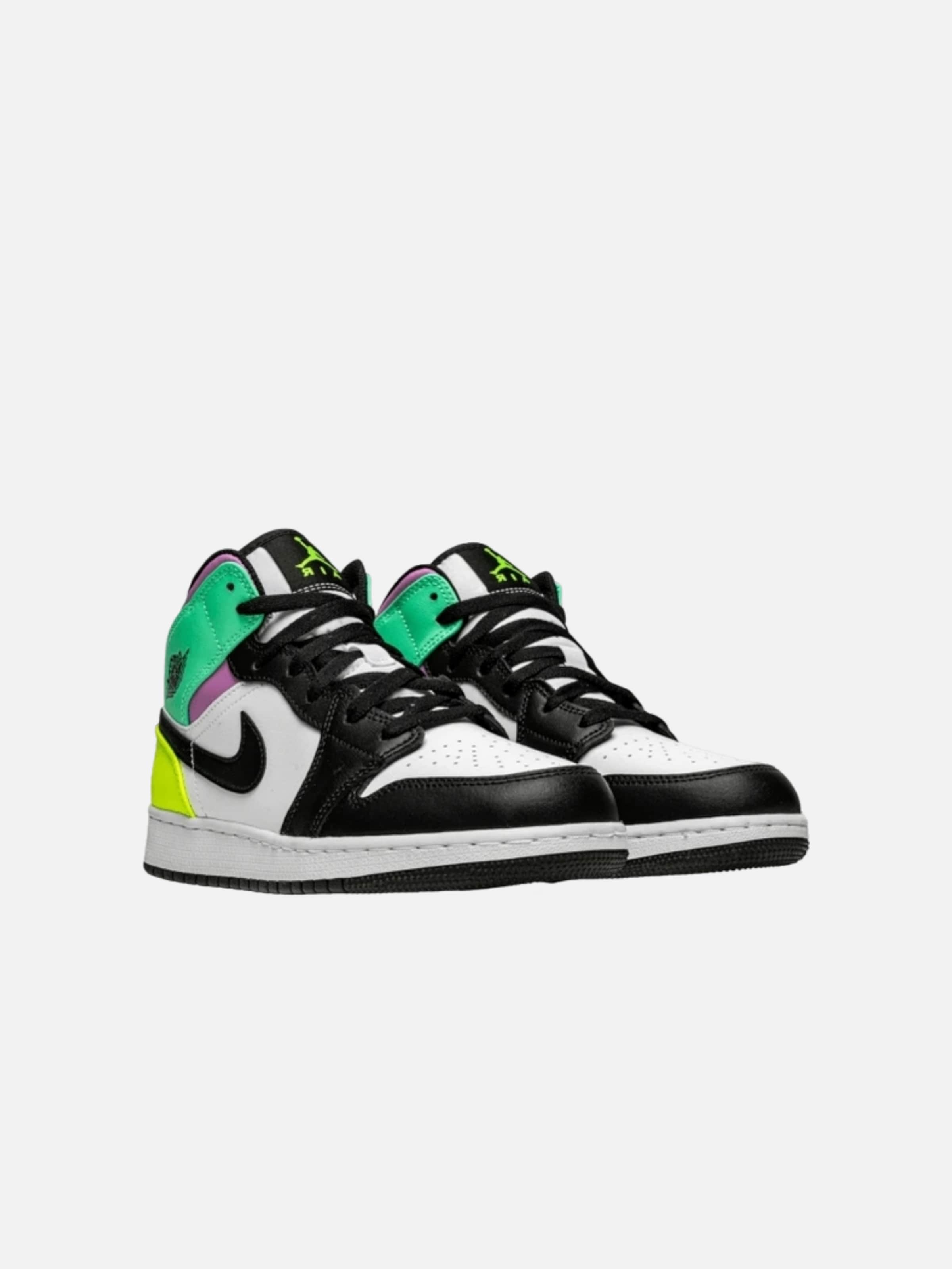 Jordan High-top trainers 'Air 1 Mid Pastel Black Toe' in Yellow