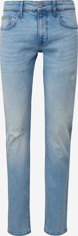 QS Slimfit Jeans 'Rick ' in Blauw: voorkant