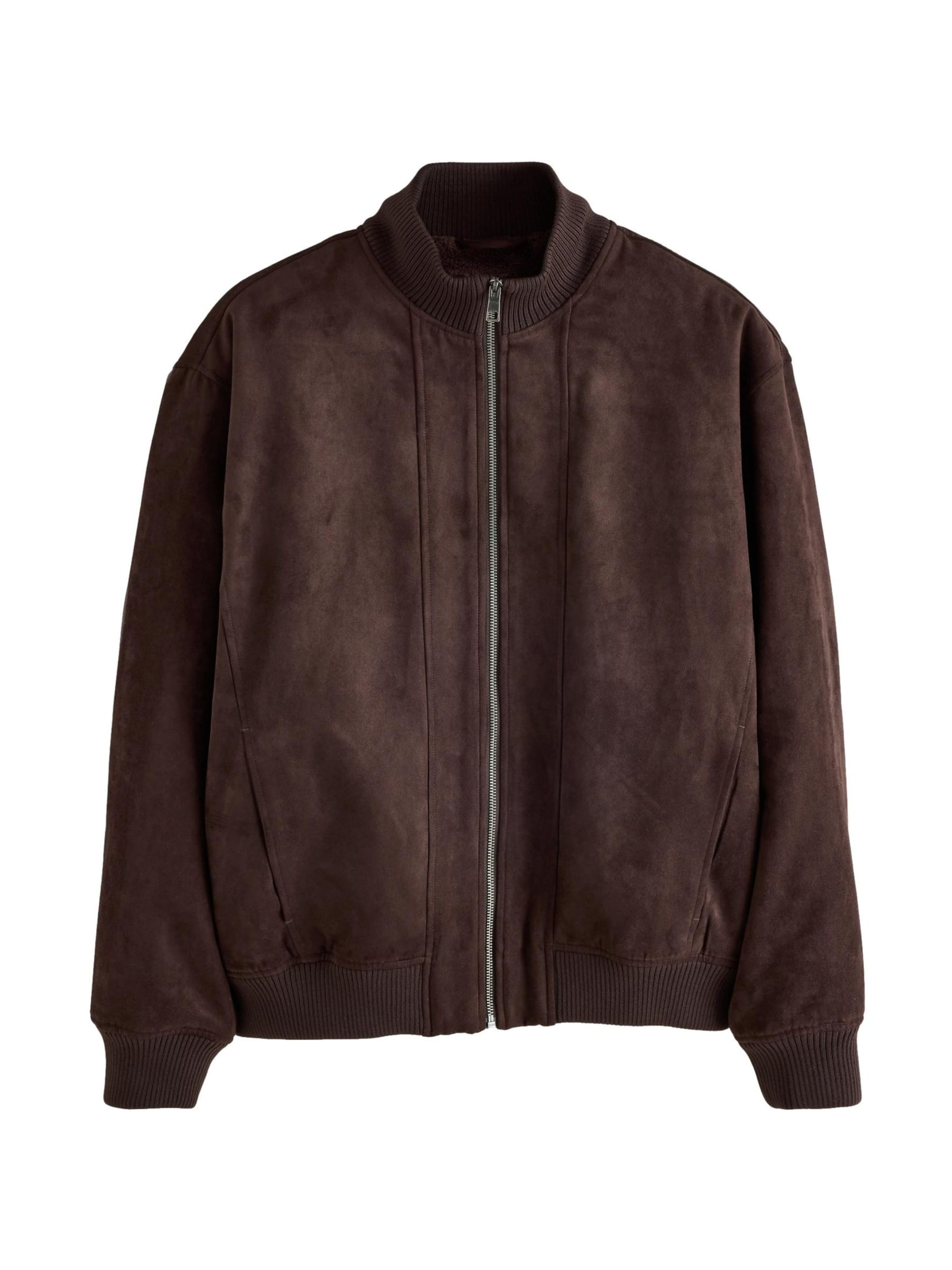 Next - Chaqueta de entretiempo en marrón: frente