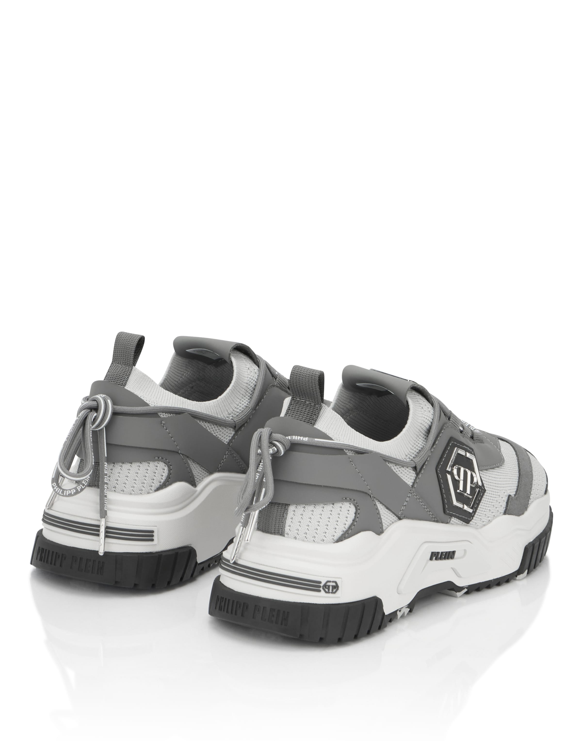 Philipp Plein - Zapatillas deportivas bajas 'Predator' en gris