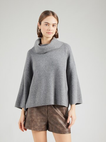 COMMA Cape in Grau: Vorderseite