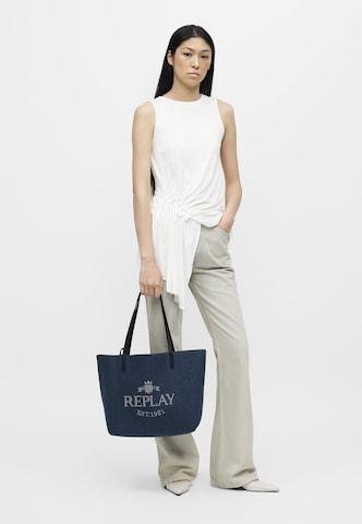 Shopper di REPLAY in blu: frontale