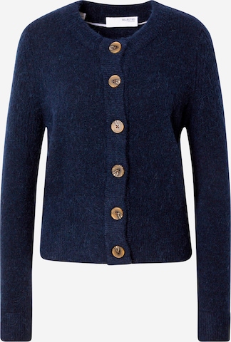 SELECTED Cardigan 'SLFSIA' i blå: forside